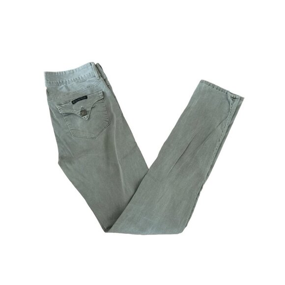 Hudson Collin Skinny Flap Pocket Jeans Chinos Perfectly Broken In Size 27 - Picture 4 of 11